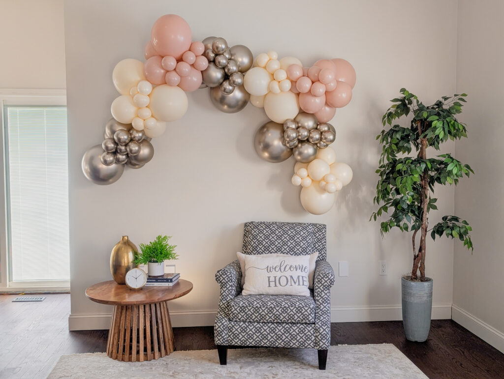 Nine Feet of Garland Display